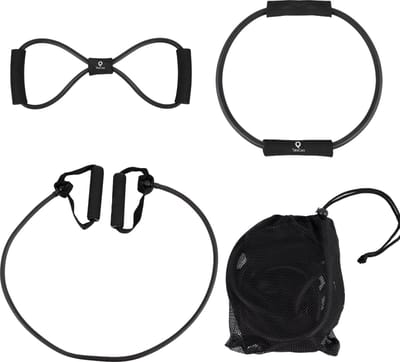 Take Care Set van 3 niveaus weerstandbanden - fitness elastieken - expanders met handgreep
