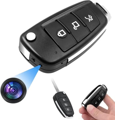 Verborgen Camera - Mini Recorder - Beelden Vastleggen - Nachtzicht Functie - 32 x 70 x 20 mm - Zwart