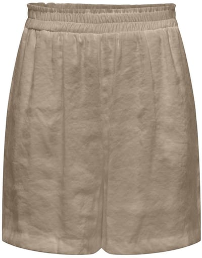 ONLY Vrouwen Korte Geweven Bermuda Broek Gestikte Zomer Broeken Licht Modalstof