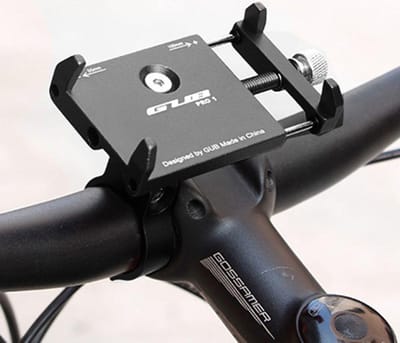 GUB - Pro 1 - Universele Fiets Telefoonhouder - Smartphone - Zwart