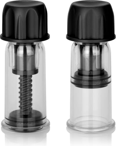CalExotics - Vacuum Twist Suckers - Pumps Nipple Zwart