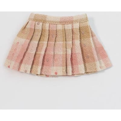 Poupée Faite à la Main Jupe Plissée Élégante Mode Décontractée Vêtements Jupe Princesse Vêtements Mini Accessoires DIY pour Poupées 1/6 BJD 30cm beige