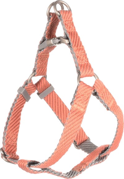 Flamingo Elly Step&go - Harnas Honden - Harnas Step&go Elly Zalmroze S 25-45cm 15mm - 1st - 132413 - 1st