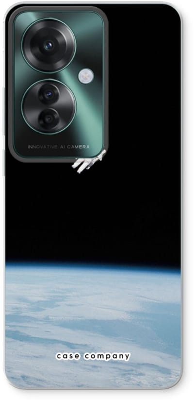 Case Company® - Hoesje geschikt voor Oppo Reno 11 F hoesje - Alone in Space - Soft Cover Telefoonhoesje - Bescherming aan alle Kanten en Schermrand