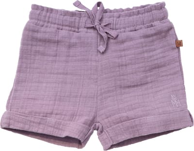 MXM Baby Short- Mauve- Katoen- korte Broek- Crepe- Maat 50