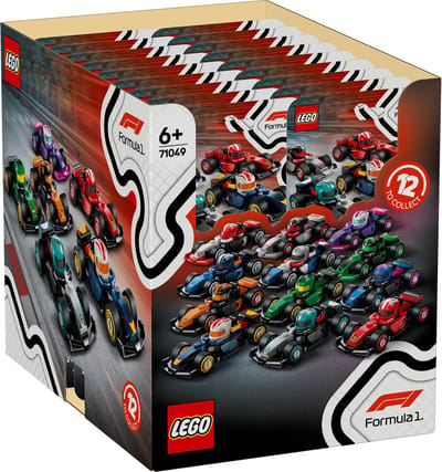 LEGO F1 raceauto collectibles - Complete doos - 36 stuks - 71049