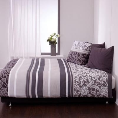Beddinghouse Baretta Dekbedovertrek - Tweepersoons - 200x200/220 cm - Grey