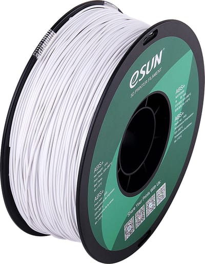ESUN ABS Plus 2kg 3D-printfilament 1kg/rol 1,75mm Lage krimp, hoge sterkte, hoge taaiheid en hittebestendigheid 3D-printmateriaal voor de meeste 3D-printers