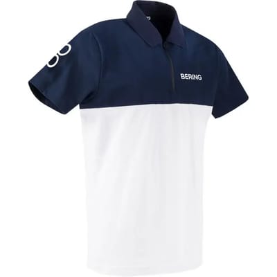 Bering 2023 Korte Mouw Poloshirt Blauw M Man