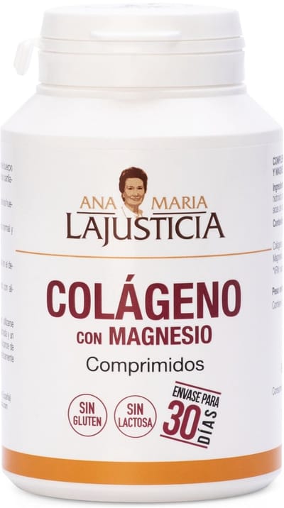 Ana María Lajusticia Colágeno Con Magnesio 180 Comprimidos
