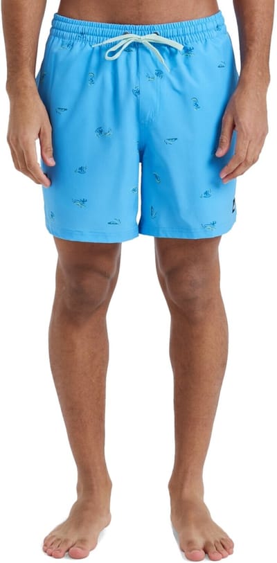 Quiksilver Surfsilk Straight Heren Zwemshort Eqyjv04107-bjt1 - Kleur Blauw - Maat S