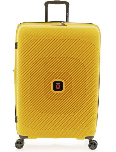 Gladiator 2800 4 wielen Trolley L 74 cm met uitbreidingsplooi - Harde bagage - TSA slot - yellow
