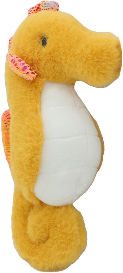 Cute since 1999 - Knuffel Zeepaardje - Geel zeepaardje speelgoed- Baby knuffel - 24cm