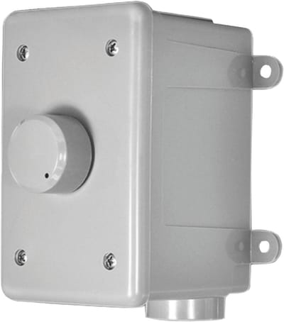 OVC305 Weerstand Gebaseerd 300W Draaiknop Stijl Outdoor Weerbestendige Behuizing Volumeregeling - OSD Audio - (Grijs)