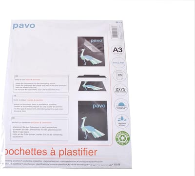 Lamineerfolie A5 75 mic - 100 stuks, Glanzend - Perfect voor Documenten
