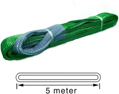 TETRA - Hijsband - Werklast 2 Ton - Lengte 5 Meter - Hijsbanden - Heffen - Hijsen