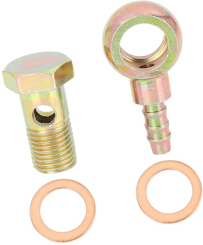 Dailygoods- Banjo-buisschroefverbinding 14 mm - Afdichtingsset - Banjo-bouten - Motorfiets/auto - Metaal - Lange levensduur - Banjo-armatuur