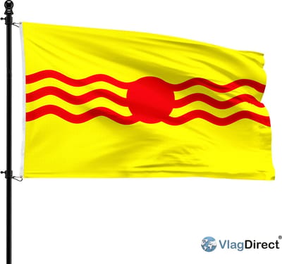 Gemeente Ferrières vlag - 90 x 150 cm.
