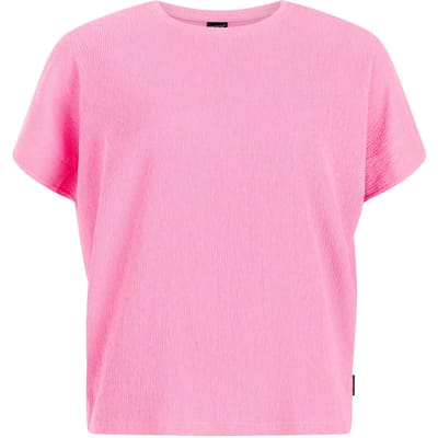 Protest PRTLouas – T shirt Dames – Korte mouwen – Ronde hals – Loose fit – Wit