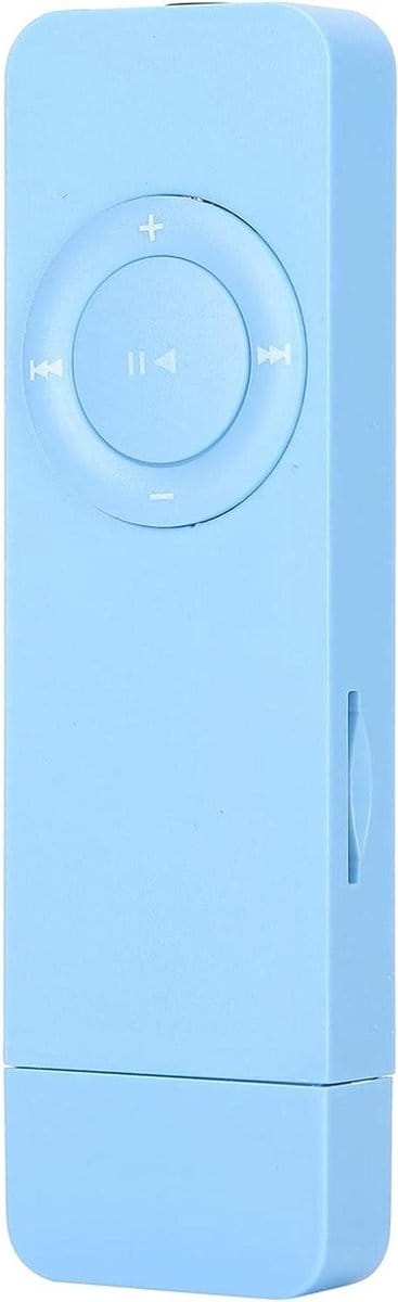 Draagbare Muziekspeler - Digitale Audio - Muziek Luisteren - Inclusief Koptelefoon - 32 GB Uitbreidbaar - Blauw