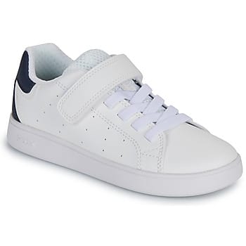 GEOX ECLYPER TIENERS Sneakers - WIT/NAVY BLAUW - Maat 36