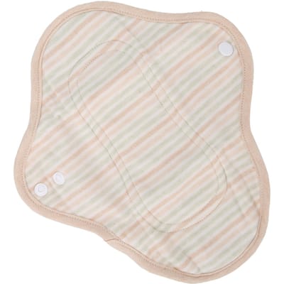 Dames Menstruatiekruisjes Herbruikbaar Menstruatiekruisjes Wasbare Katoenen Pads(#2 ) white