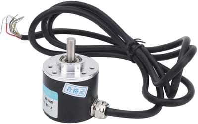 Allecto - Incremental Rotary Encoder - 3-Fase Motoren - 6mm As - Precisie en Betrouwbaarheid - Voor Elektronische Toepassingen - Geschikt voor Mo