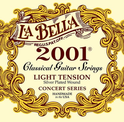 La Bella 2001L Snaren voor Klassieke Gitaar - Lage Spanning