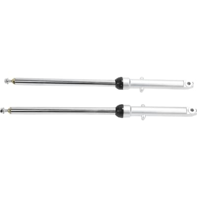 2 stuks 670mm 26.38in Voor Schokdemper Staallegering Motoraccessoires Vervanging voor CG125 CT90 CT110 white