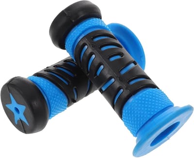 Kinderfiets Handvatten - Antislip Grips - Veilig Fietsen - Zacht Comfort - 9.5 cm Lengte - Hemelsblauw
