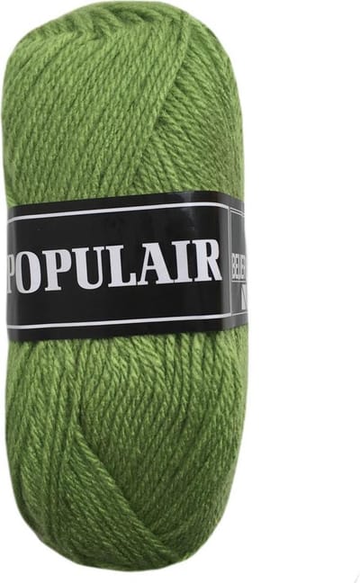 Beijer BV Populair acryl garen - gras groen (82) - naald 3,5 a 4 - 1 bol