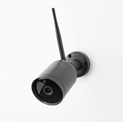 Buitencamera Wi-Fi met Bewegingssensor en Nachtzicht - Full HD 1080p, IP65, Cloud Opslag, 12 V DC