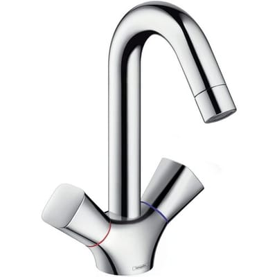 hansgrohe logis wastafelkraan 180 met waste chroom 71222000