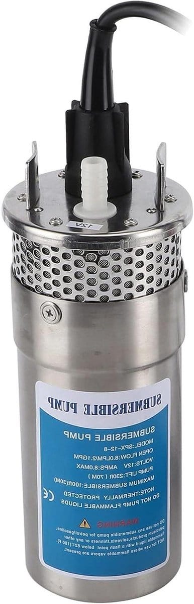 12V 96W Dompelpomp op Zonne-energie 8. 0 Lpm / 2,1 Gpm 230f 12 V 96 W Dompelpomp op Zonne-energie, 230 Ft Transferpomp voor Boerderijirrigatie, Campers, Jachten 8,0 Lpm Snelheid 12 V op Dus