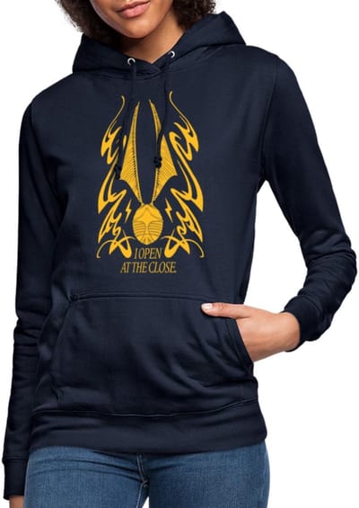 Harry Potter Gouden Snaai I Open At The Close Hoodie Dames