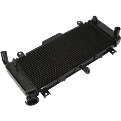 Ensemble radiateur refroidisseur de moto Réservoir d'eau de refroidissement Remplacement pour Ninja 650 Z650 ER650 2017‑2022 black
