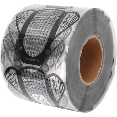 500 Stuks Nagelverlengingsvormen Verdikte Bijen Vorm Clear Acryl Nagelvormen voor Nagelkunst