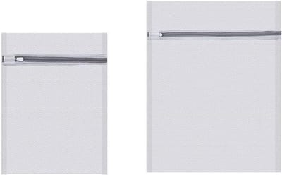 Wasnetten Set - Netzakken - Kleding Beschermen - Fijnmazig Ontwerp - 2 Maten - Wit