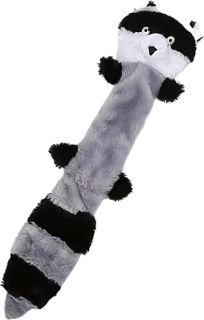 Livano Honden Speelgoed - Hond - Speelgoed - Dog Toy - Pluche - Wasbeer+Vos+Eekhoorn