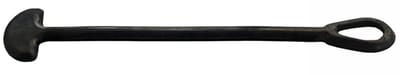 Fjong spanrubber zwart 280mm - EPDM - 1 Lus