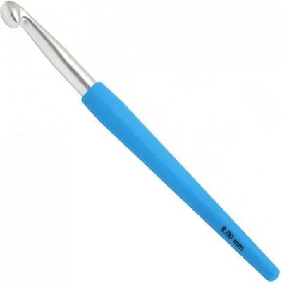 Lana Grossa haaknaald design color soft grip 15 cm 8,0 mm