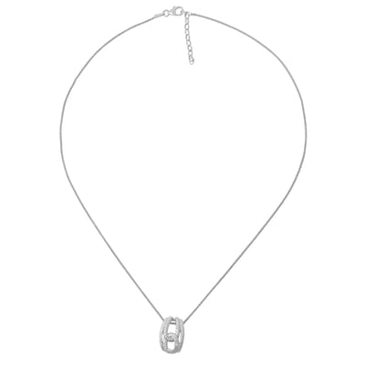 Orphelia Dames 925 Sterling Zilveren Ketting met Hanger - Zilver ZH-4866