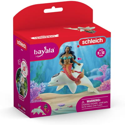 schleich BAYALA - Isabelle op dolfijn - Speelfiguur - Kinderspeelgoed voor Jongens en Meisjes - 5 tot 12 jaar - 70719