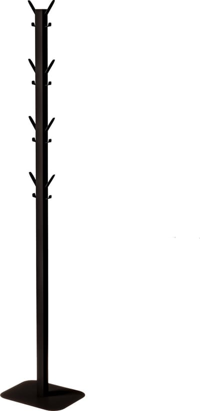 Gorillz Atomy - kapstok staand - Staande Kapstok - 16 haken - Metaal - 180 cm - Zwart