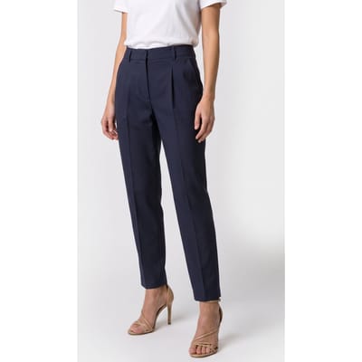 Calvin Klein Straight Leg Stretch Pants Inkwell Taglia: 2 | Pantaloni da completo Outlet | Donna