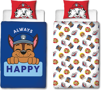 Paw Patrol Dekbedovertrek - 140 x 200 cm - Polyester - Meerkleurig