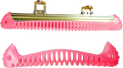 Schaats Beschermers - Schoenhoezen - Rand Beschermen - Flexibel TPE Materiaal - 35 cm - Roze