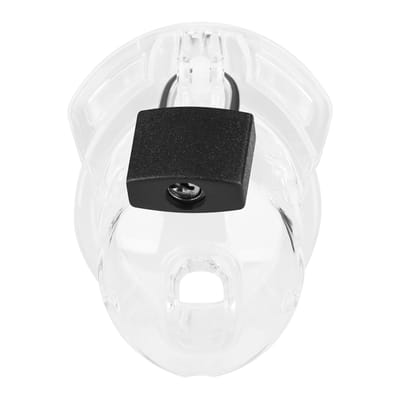 The Vice - Micro - Kuisheidskooi - Peniskooi - Chastity Cage voor de Kleine Penis - Transparant