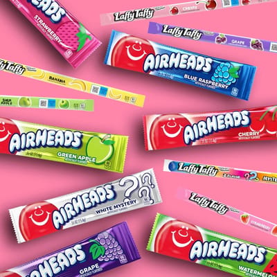 Laffy Taffy en Airheads 24-delig - Amerikaans snoep - Mystery flavor - Candy Box
