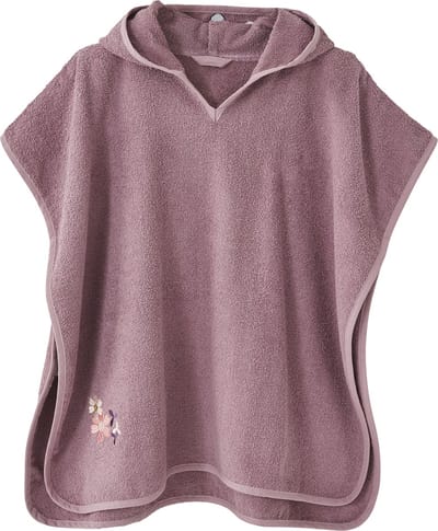 Vertbaudet Badponcho - Hinde - met capuchon - paars